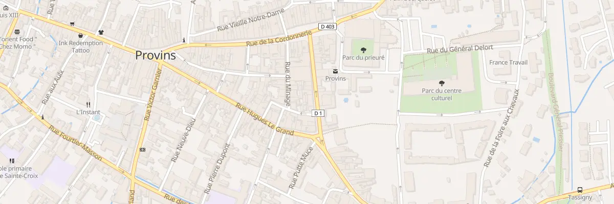 Plan du 16 Rue Edmond Nocard à Provins