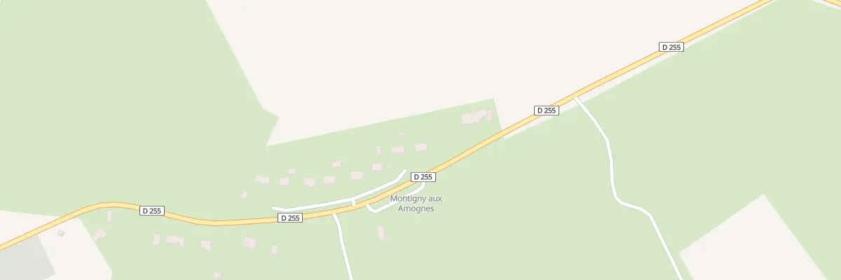 Plan du 99 Rte de Saint-Sulpice à Montigny-aux-Amognes