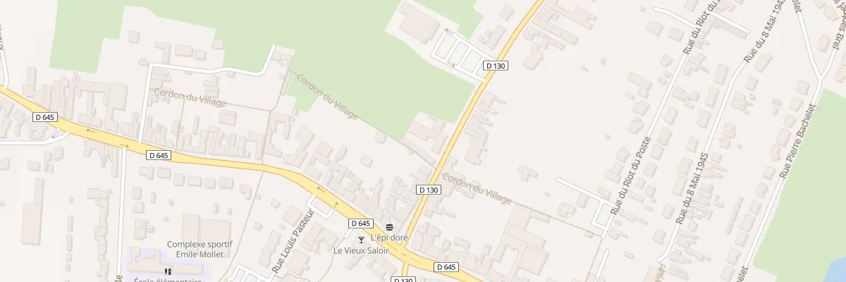 Plan du 15 Rue Emile Zola à Abscon