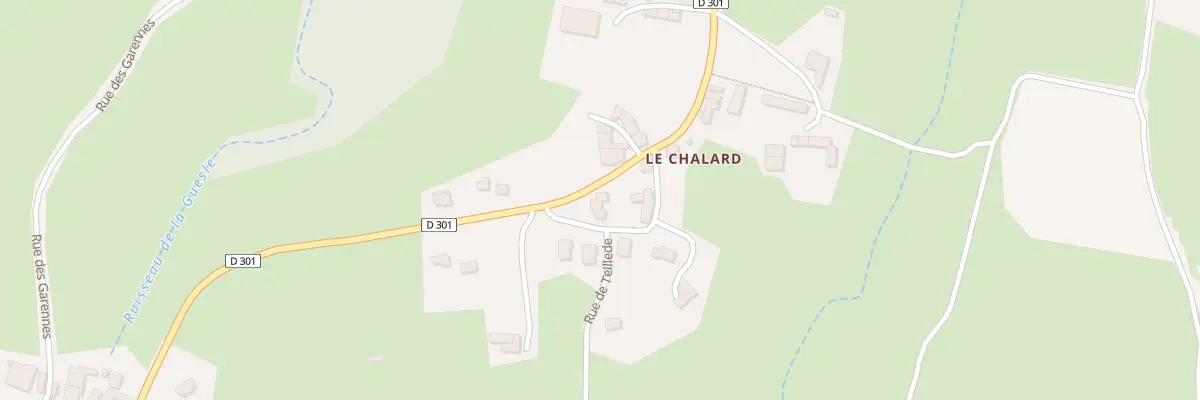 Plan du 5739 Le Chalard à Saint-Julien-de-Coppel