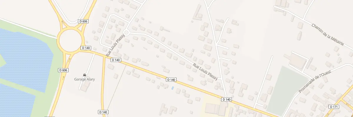 Plan du 329 Rue Louis Plessy à Véron
