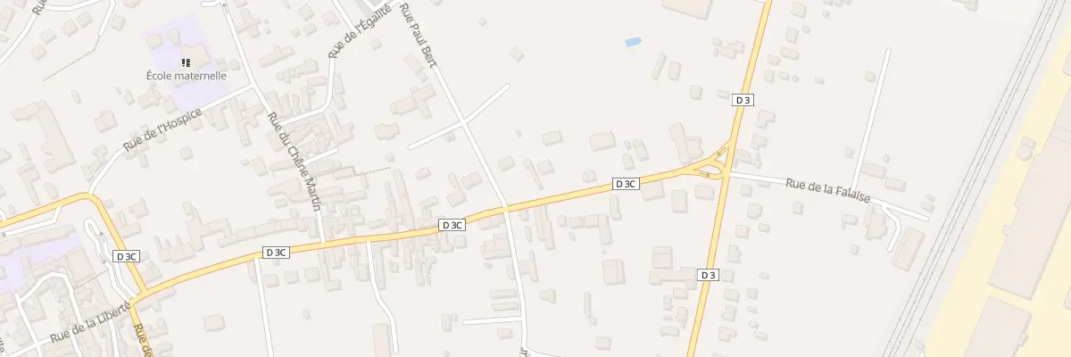 Plan du 55 Fg de la Croix à Saint-Julien-du-Sault