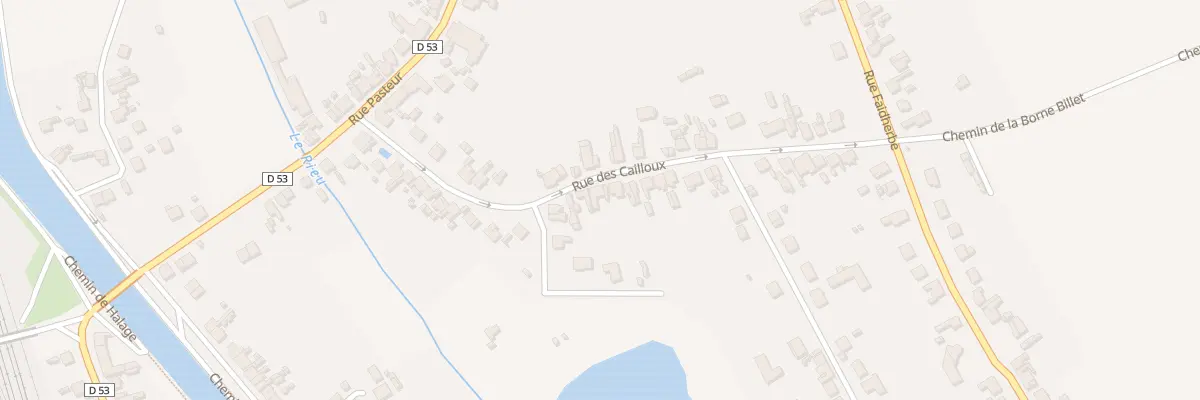 Plan du 35 Rue des Cailloux à Tergnier