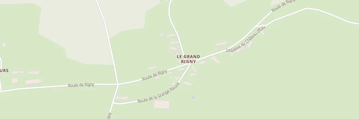 Plan du 8 Rte de Rigny à Nolay