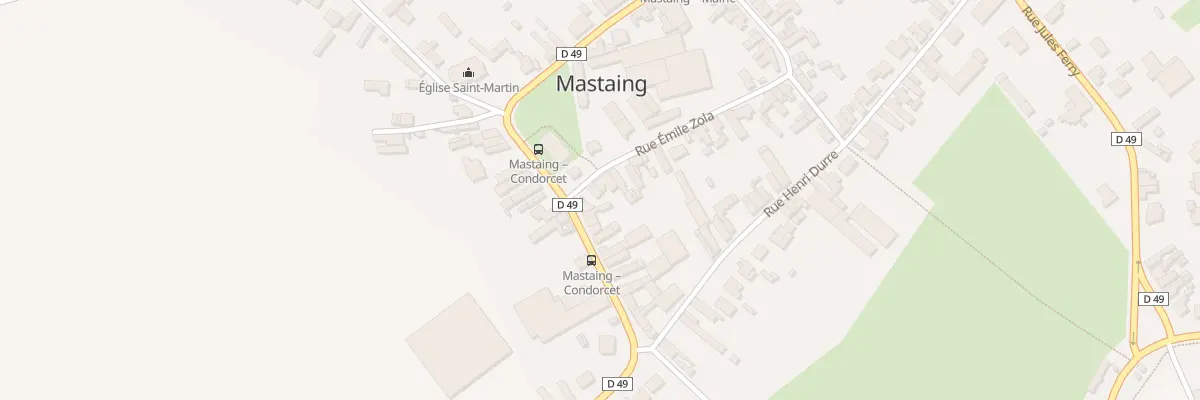 Plan du 1 Rue Condorcet à Mastaing