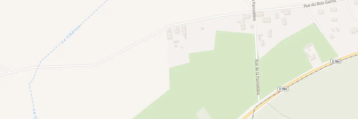 Plan du 1 Rue du Bois Garrot à Biozat