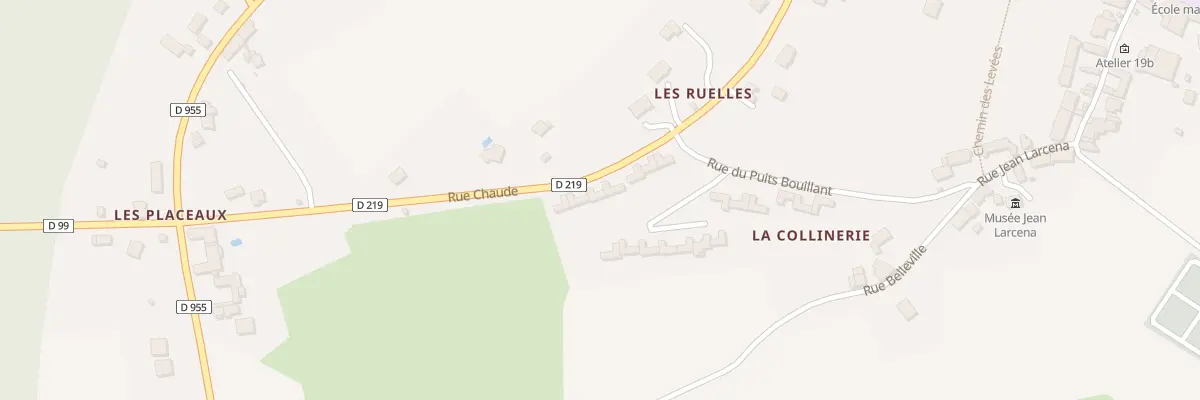 Plan du 49 Rue Chaude au Val d’Ocre