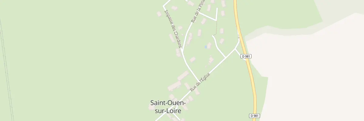 Plan du 40 Rue de la Pimorée à Saint-Ouen-sur-Loire
