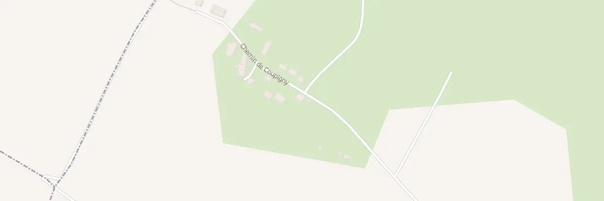 Plan du 1 Chem de Coupigny à Bellot