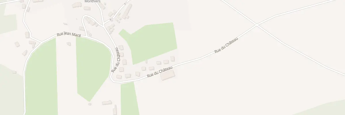 Plan du 29 Rue du Château à Monthiers