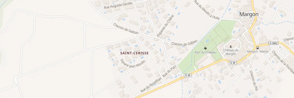 Plan du 12 Rue du Crès à Margon