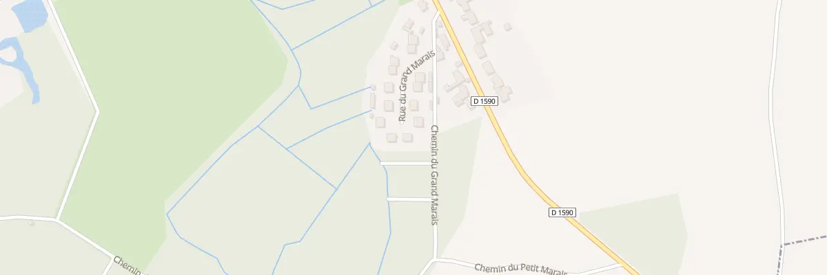 Plan du 174 Rue du Grand Marais à Vauxbuin