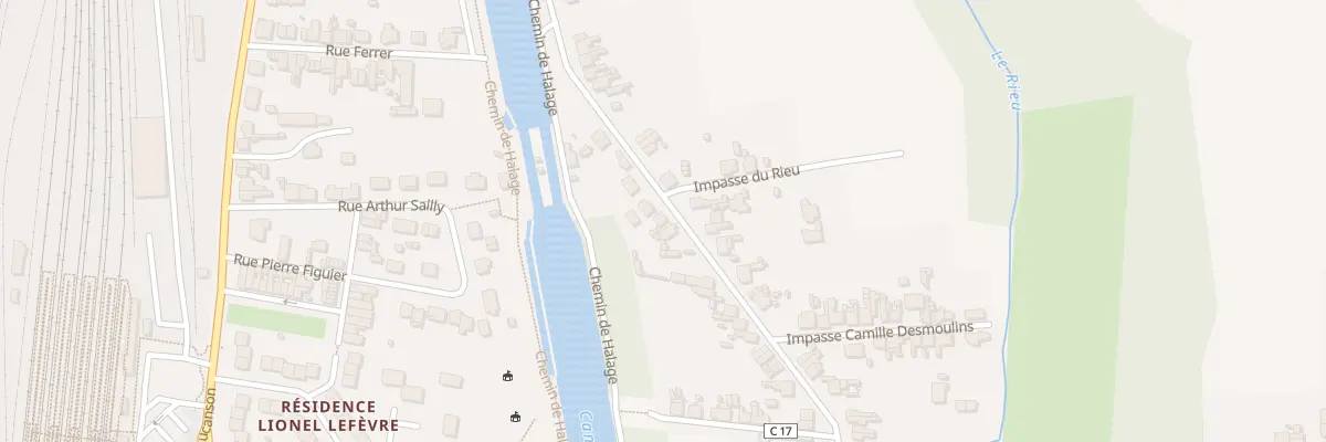 Plan du 69 Rue Camille Desmoulins à Tergnier