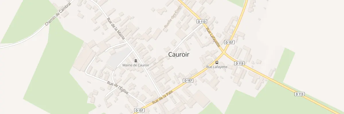 Plan du 9 Rle Beauvois à Cauroir