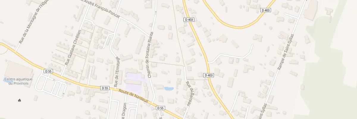 Plan du 15 Rue du Barreau à Provins