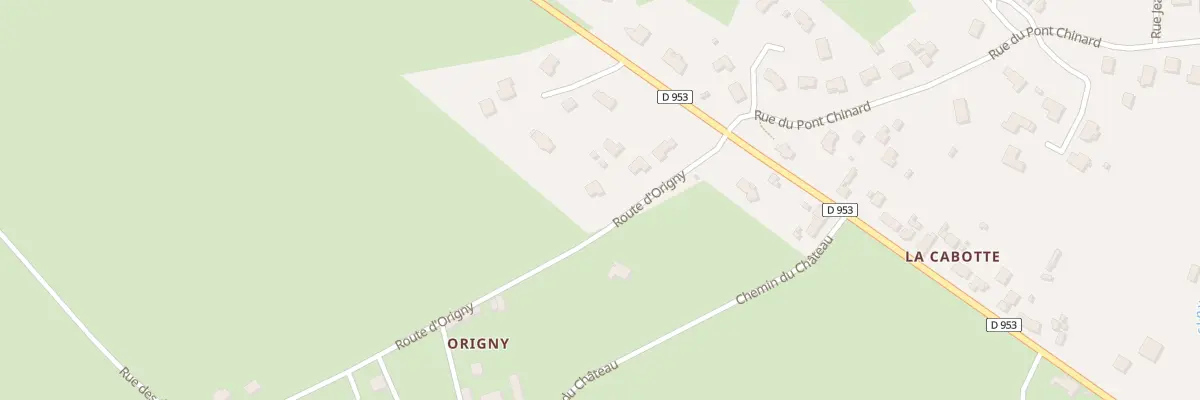 Plan du 6 Rte d’Origny à Neuvy