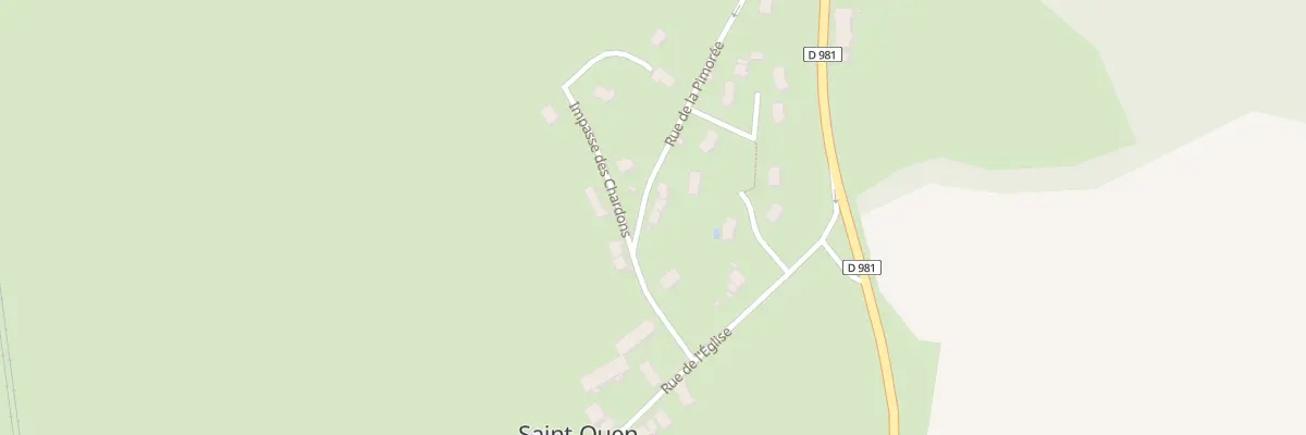 Plan du 9001 Rue de la Pimorée à Saint-Ouen-sur-Loire
