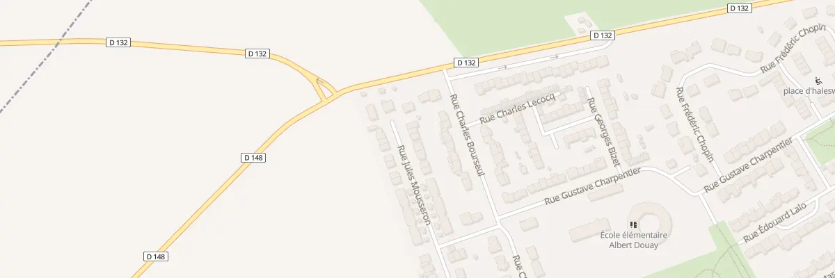 Plan du 35 Rue Jules Mousseron à Bouchain