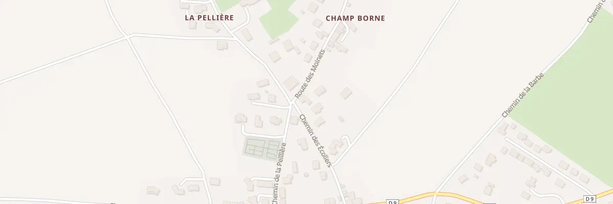 Plan du 10 Che des Ecoliers à Aulhat-Flat