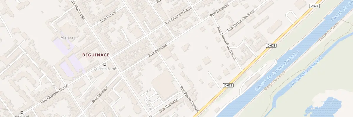 Plan du 149 Rue Pierre Ramus à Saint-Quentin
