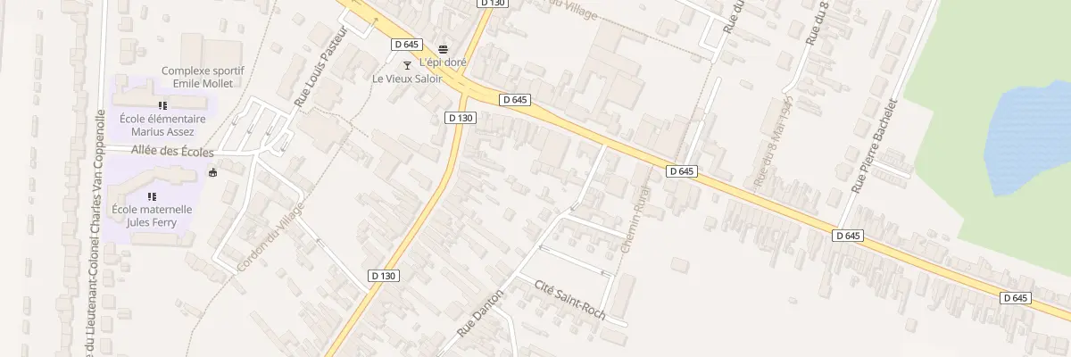 Plan du 12 Rue Danton à Abscon