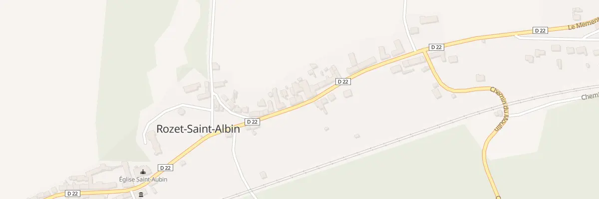 Plan du 26 Rue Principale à Rozet-Saint-Albin