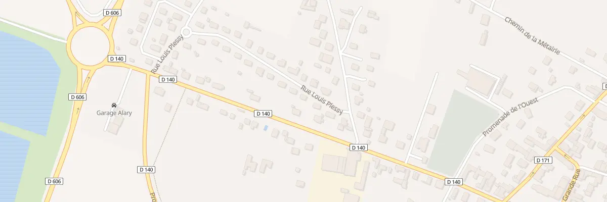 Plan du 5 Rue Louis Plessy à Véron