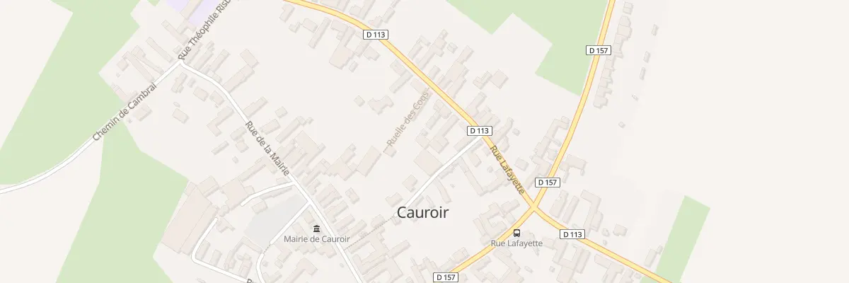 Plan du 16B Rue Lafayette à Cauroir