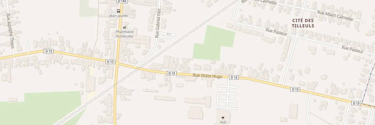 Plan du 11A Rue Victor Hugo à Fenain