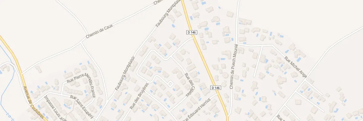 Plan du 22 Rue des Cigales à Servian