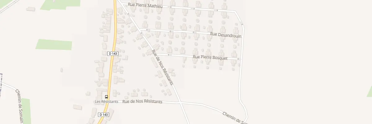 Plan du 2 Rue Pierre Bosquet à Fenain