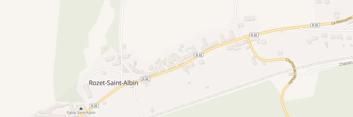 Plan du 24 Rue Principale à Rozet-Saint-Albin