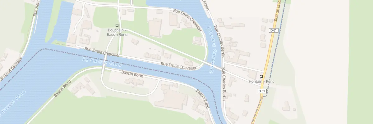 Plan du 363 Rue Emile Chevalier à Bouchain