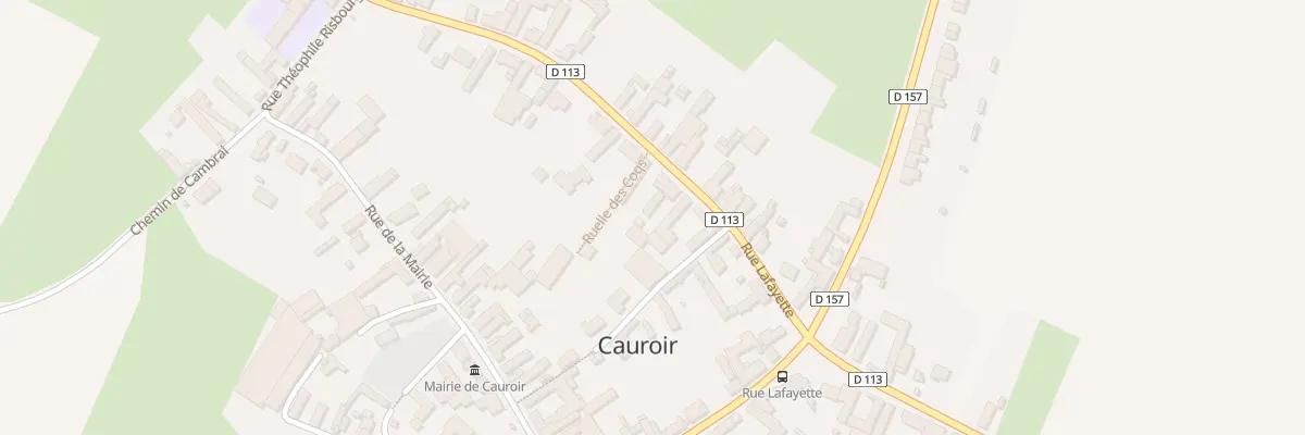 Plan du 16 Rue Lafayette à Cauroir