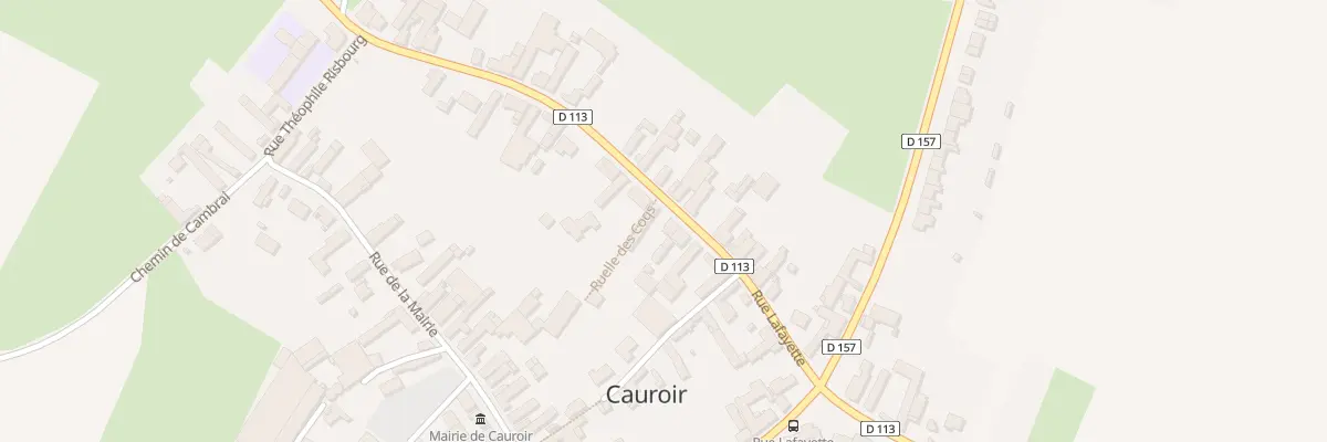Plan du 14 Rue Lafayette à Cauroir