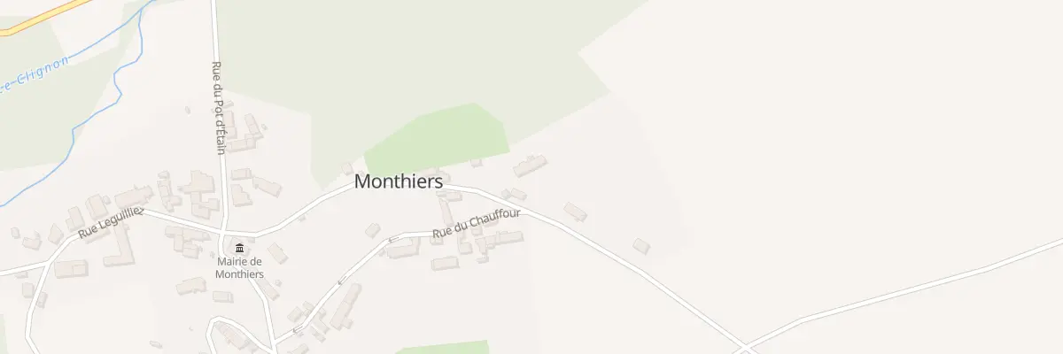 Plan du 9 Rue Creuse à Monthiers