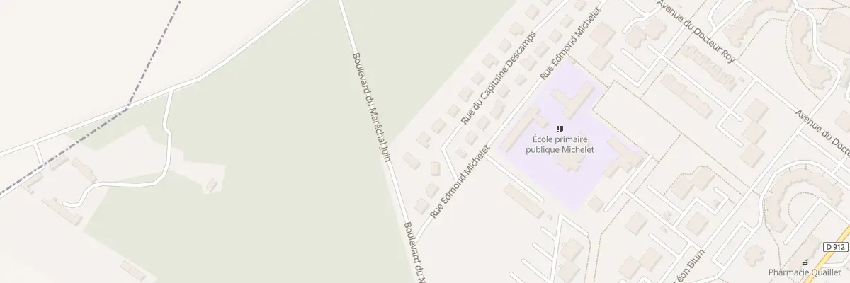 Plan du 24 Rue du Capitaine Descamps à Soissons