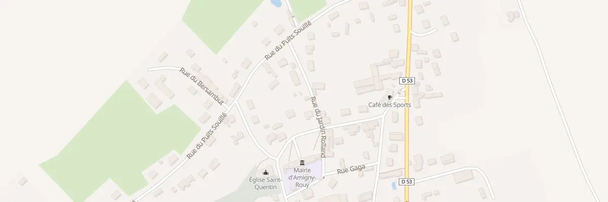 Plan du 7 Rue du Peuplier à Amigny-Rouy