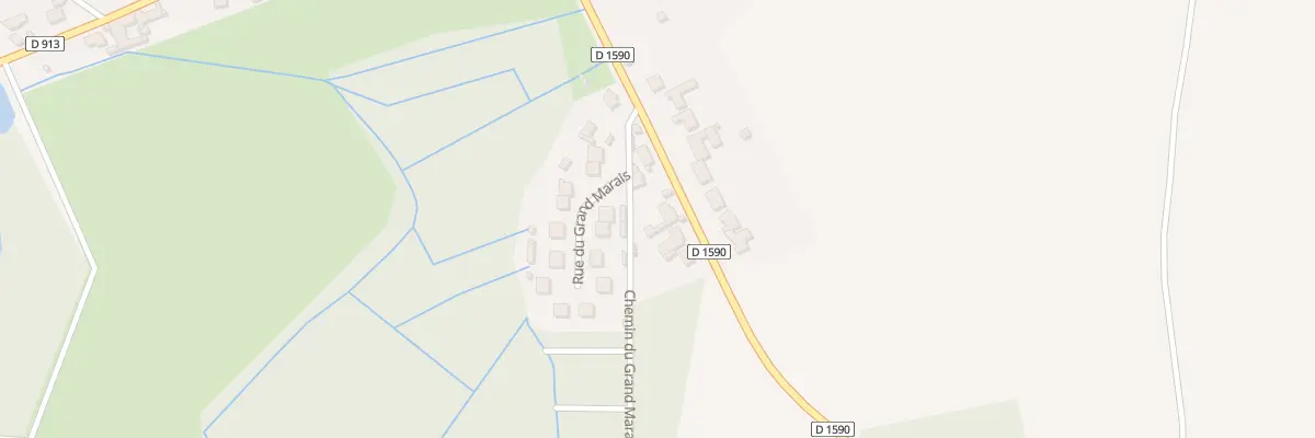 Plan du 223 Rte de Courmelles à Vauxbuin