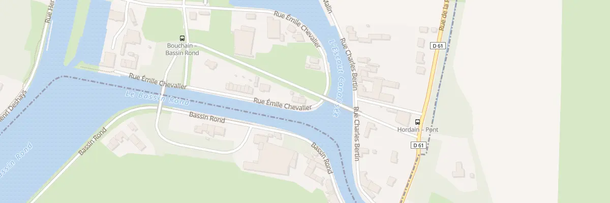 Plan du 343 Rue Emile Chevalier à Bouchain
