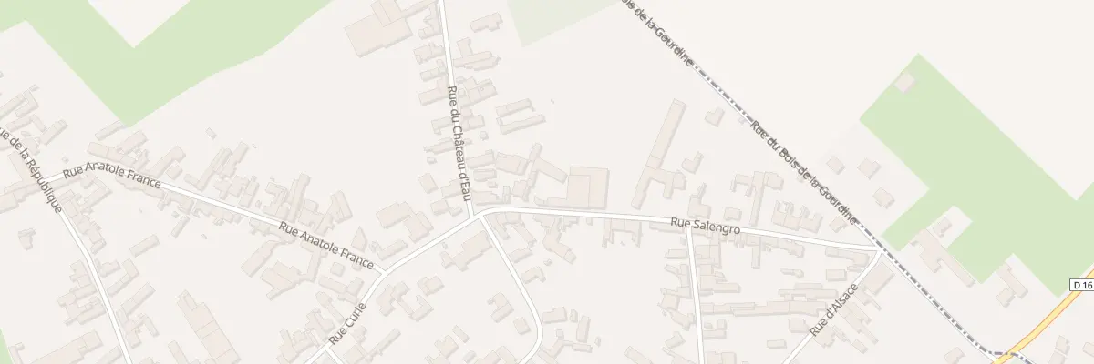 Plan du 7 Rue Salengro à Villers-Outréaux