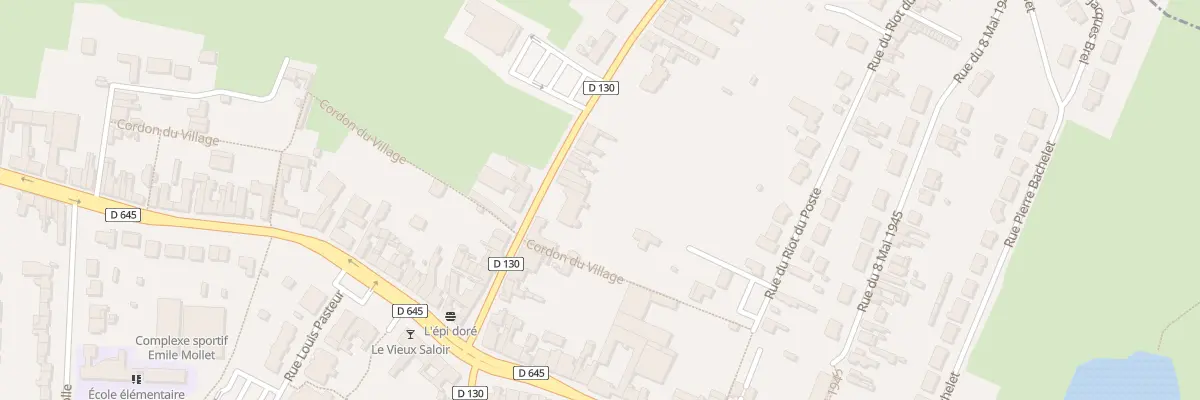 Plan du 14 Rue Emile Zola à Abscon