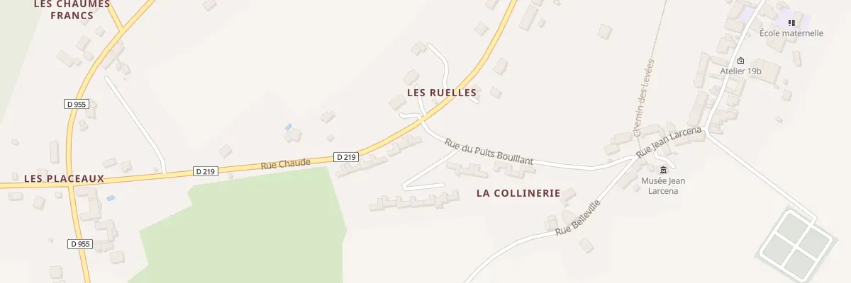 Plan du 41 Rue Chaude au Val d’Ocre