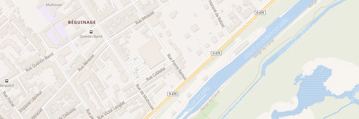 Plan du 167 Rue Pierre Ramus à Saint-Quentin