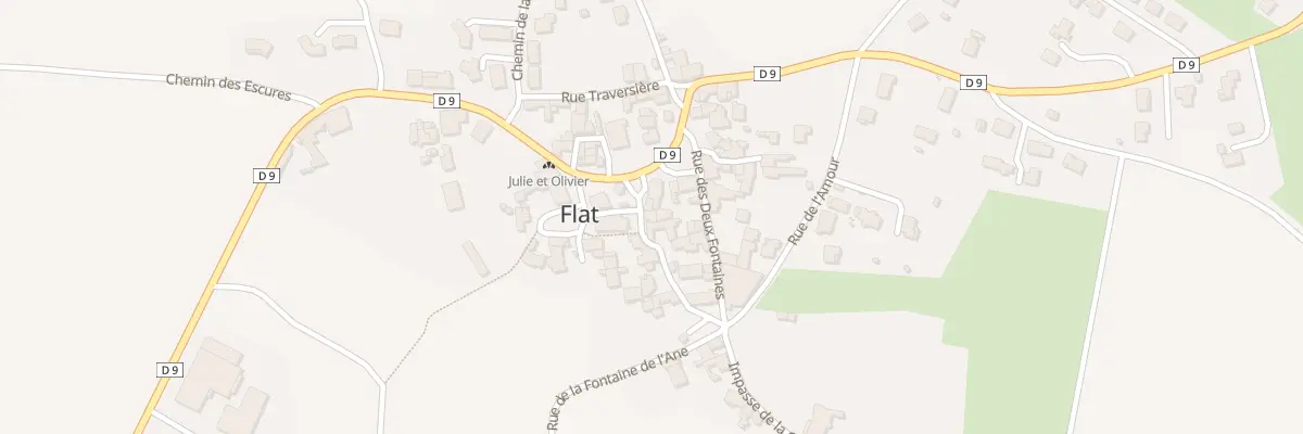 Plan du 5 Rue du 19 Mars à Aulhat-Flat