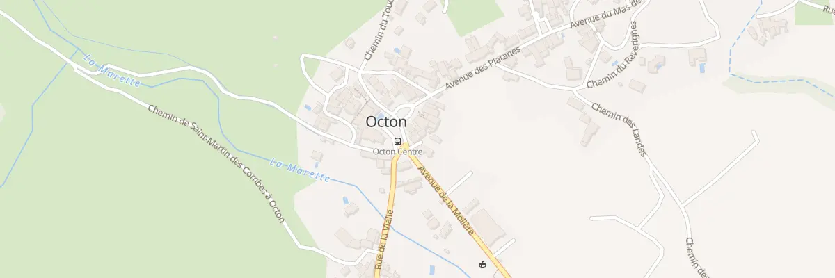 Plan du 2 Pl Paul Vigne d’Octon à Octon