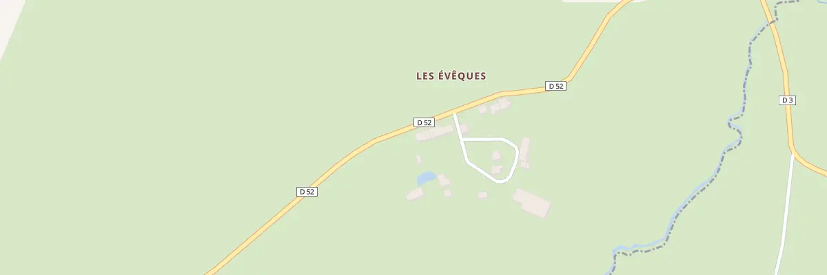 Plan du 126 Les Eveques à Fontaines