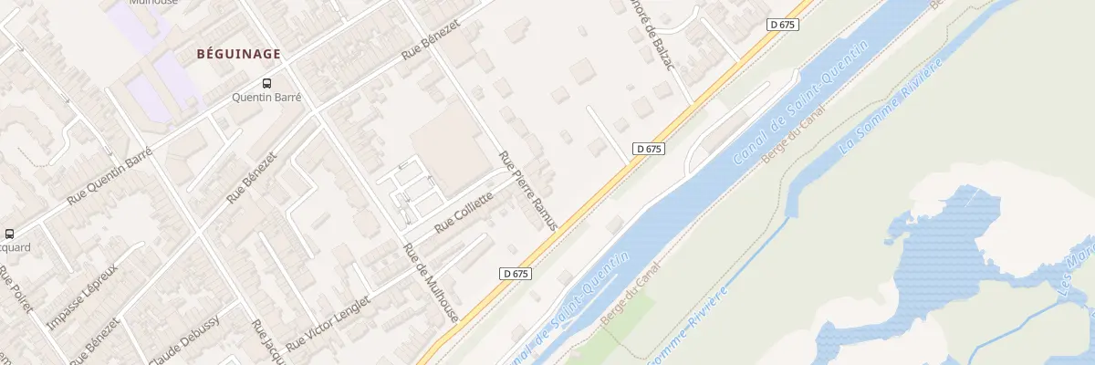 Plan du 171 Rue Pierre Ramus à Saint-Quentin