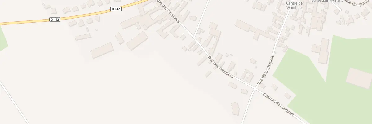 Plan du 5 Rue des Peupliers à Wambaix