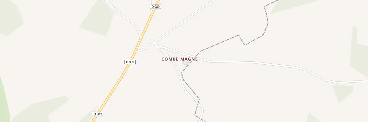 Plan du 5251 Combe Magne à Saint-Pierre-le-Vieux